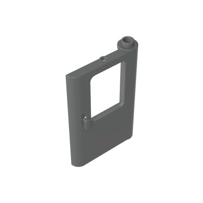 Gobricks GDS-M277 4183 1x4x5 Door Train Right, Dark Bluish Gray, 10 pcs