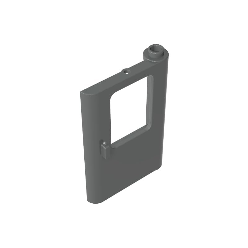 Gobricks GDS-M277 4183 1x4x5 Door Train Right, Dark Bluish Gray, 10 pcs