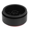 4 Pcs 1.9 Inch Carbon Fiber Beadlock Wheels Rims, Ultra Lightweight RC Wheel Hubs with Nylon Center Ring, 59mm Diameter for 1/10 RC Car Off Road Rock Crawling (Red) view 2