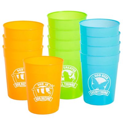 10 oz. Rainforest VBS 2026 Reusable Plastic Cups - 12 Ct.