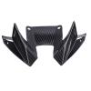 Jiawu Front Spoiler, Robust ABSMetal Aerodynamic Winglets Enhance Riding Stability and Downforce Boost, Downforce Spoiler with 14-Piece Set for CB500 2024 2025 (Carbon Fiber Style) view 2
