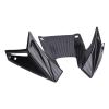 Jiawu Front Spoiler, Robust ABSMetal Aerodynamic Winglets Enhance Riding Stability and Downforce Boost, Downforce Spoiler with 14-Piece Set for CB500 2024 2025 (Carbon Fiber Style) view 3
