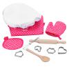 GLOGLOW Children Chef Set, Cooking Baking Suit with Apron and Utensils for Girls, Perfect for and Learning Activities view 3