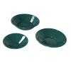 Hamwesh Gold Pan, 3Pcs Gold Panning Kit with ABS Reusable Outdoor Prospecting Tools for Adults and Kids Lightweight Green Pan Set 90 Internal Thread Design Multiple Sizes for view 2