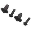 GLOGLOW Steel Remote Control Gear Kit, Steel Front Rear Differential Gear Set 12T 24T for 1/18 Offroad Vehicles view 3