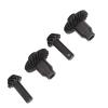 GLOGLOW Steel Remote Control Gear Kit, Steel Front Rear Differential Gear Set 12T 24T for 1/18 Offroad Vehicles view 4