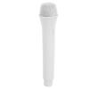 GLOGLOW Microphone Handheld Toy, Lightweight ABS Design, Perfect Karaoke Toy for Kids with Sound Simulation for Singing At Home or Parties (White) view 3
