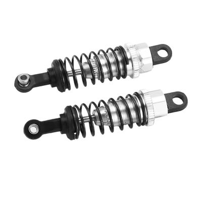 2 Pcs Oil Adjustable 65Mm Damper Compatible with A68T A959 A969 A979 K929 Silver