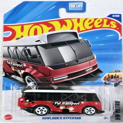 Hot Wheels Kowloon'd Hypervan Die-Cast Car, Red, HW Metro Series 1/5, 6/250