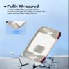 Compatible with AYANEO Pocket AIR Mini Handheld Game Console,UYRUREL Soft TPU Material, Shock-Absorbing and Anti Drop Protection Soft Shell,Clear view 2