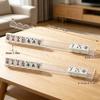 17.5" Magnetic Mahjong Racks with Pushers, Acrylic Scalloped Mahjong Racks, Perfect for Mahjong Parties, Family Game Night, Team Building & Solo Fun Slide the Push Rod, Anti-Slip and Durable 4PCS view 4