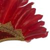 Amagogo Indian Headdress Feather Headband Headwear American Chief Headpiece Unique Feather Material Suitable for Kids Boys Girls Theme Parties Performance Fes, Red view 2