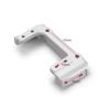 Rc Toys Repair Parts For Axial For SCX10 90047 For Wrangler 90046 For Cherokee 1/10 Metal Front Bumper Mount Relocation Upgrade Parts Crawlers(Silver) view 2