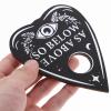 Alasum Wooden Divination Board Pendulum Accessory for Fortune Telling Party and Home Use, Heart Shape Spirit Board with Letters, Wiccan Altar Supply and Divination Prop view 4