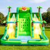 17FT Oxford Inflatable Water Slide Built in Swimming Pool Slide Climbing and Water Spray Device Wet and Dry Dual-Use Family Version Water Park Pool Party Summer Carnival Supplies Easy Setup & Storage view 1