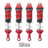 Rc Shock Absorber Models For MJX 16208 16209 16210 For MN128 MN86K MN86 MN86S For MN G500 1/12 Metal Oil Shock Absorber Remote Control Car Upgrade Parts(Red) view 1