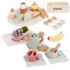 31PCS Tea Sets for Toddlers Girl and Boys Birthday Gift 3 Year Old Princess Party Wooden Play Food Toy Sets for Kids Kitchen Accessories Age 3 4 5 Wood Educational Toys view 1