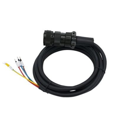 BUDVSQC Servo Motor Power Cable S6-L-M011-3.0 S6-L-M011-5.0 S6-L-M011-10.0(5M,Standard Cable)