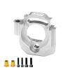 Aluminum 7075-T6 Alloy Adjustable Motor Mount for Arrma 1/16 Mini Kraton 3S Speed Truck-ARA2508 Upgrades - Silver view 1