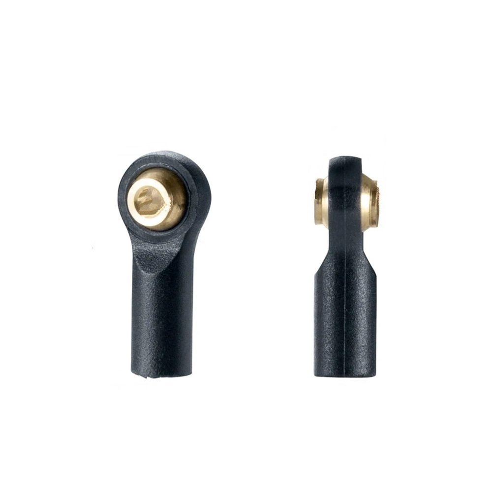 RC Car Replacement For Axial For SCX24 90081 AXI00001 02 04 05 06 1/24 10PCS M2 Plastic Rod Ends Link Balls Head Joints RC Crawler Car Parts(Style B)