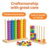 Cmylmar 2026 Trendy Color Stack Matching Game: Fast Pattern Challenge Stacking Puzzle for 2 Players - Competitive Board Game with Rings, Racks, and Cards - Fun Brain Teaser for Family Game Night (1) view 2