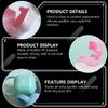 2pcs Storage Box Portable Pacifier Holder Case Dustproof Protective Plastic Pacifier Shield Container for Travel and Nursery Use Color Style view 4
