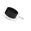 FUNOMOCYA 2 Pcs Microscope Eyecups Rubber Eye Protector Covers Foldable Flat-Angle Eyepieces for Stereo Microscopes Classroom Science Supplies view 2