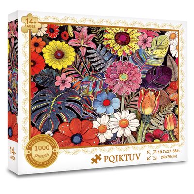 PQIKTUV 1000 Piece Puzzle for Adults,