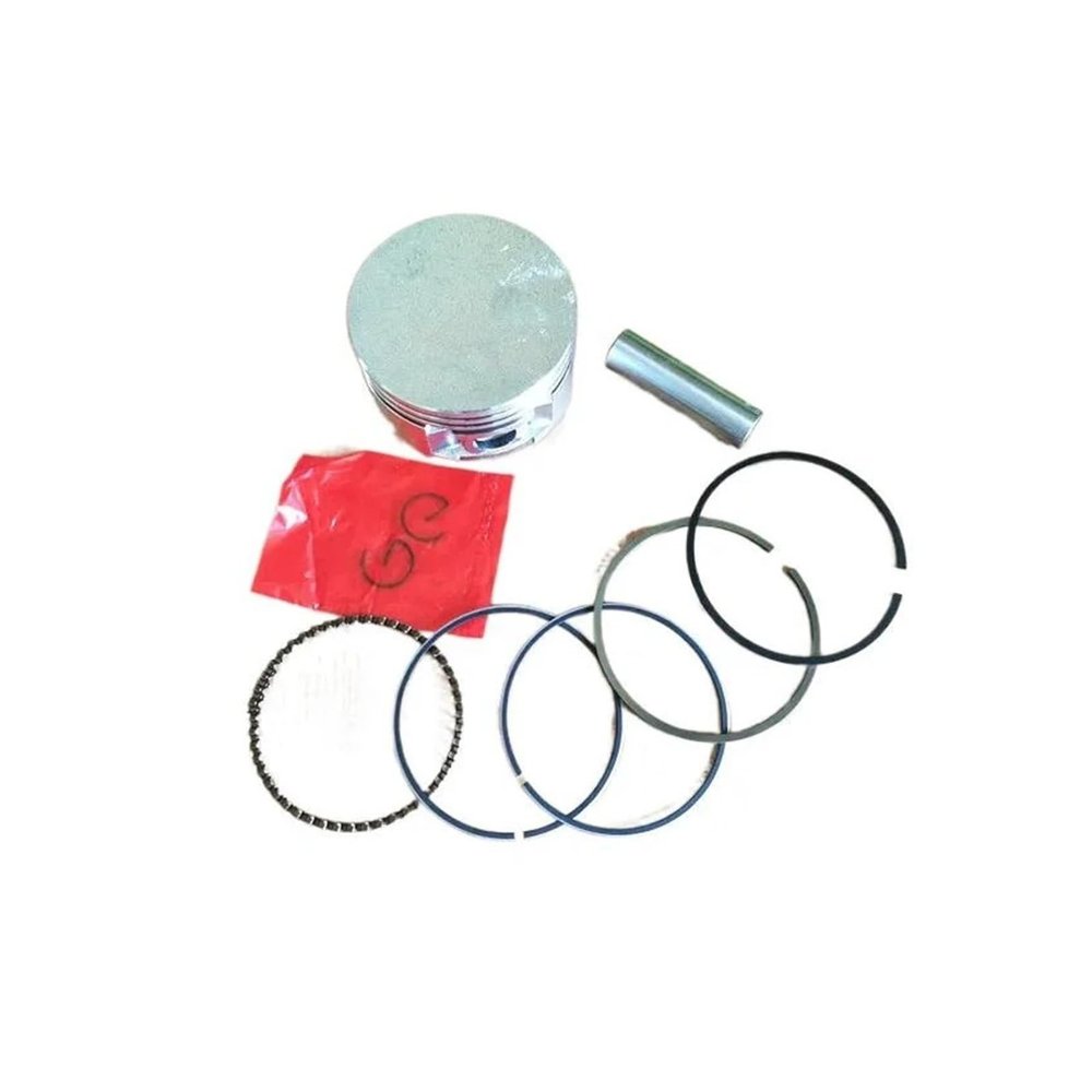 EDAthBzE EH09 EH09-2 Piston kit 51mm for EH09 EH09-2 Engine Motor Piston Rings pin Clips Assembly Tamper HH