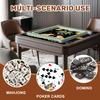 31.5" x 31.5" Mahjong Mat for Table with Carrying Bag Tropical Palm Tree Tigers Eye Sun Moon Stars Celestial Non-Slip Noise-Reducing Game Mat Mahjong Accessories for Poker Dominoes Mother's Day view 3