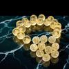 JIANSHUILIAN 10Pcs Gold Marbles Glow in The Dark Marbles for Glass Glass Ball Luminous Ball Runs for Marble Games DIY and Home Decoration, Dice and Marble Games(12mm/0.47in) view 3