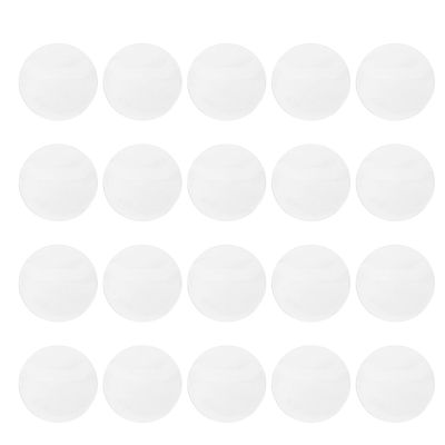 ARTIBETTER 20pcs Round Badge Protective Covers for 65mm Medals Collection Storage Holder Coin Display Sleeves for Collectors