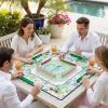 Personalized Palm Beach Chic Mahjong Mat, Custom Monogram Neoprene Game Surface, Portable Travel Playing Mat with Non-Slip Rubber Backing view 2