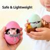 2026 Felt Surprise Easter Eggs. Handmade Felted Easter Eggs with Hidden Animal Surprises Inside. Can be Used as Easter Basket Decorations or as Surprise Gifts for Home, Holidays(7pcs) view 3