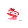 UPKOCH 6pcs Halloween Wind-up Cartoon Teeth Playthings for Party Favors Walking Clockwork Bulk Set for Halloween Christmas view 2