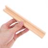 BESTonZON 10pcs 19cm Wooden Domino Racks DIY Wooden Displaying Stands Multi-Function Desktop Domino Bases for Tile Game Accessories view 4