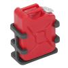 Drfeify Simulation Plastic Mini Fuel Tank, Decorative Oil Can for 1/8 1/10 RC Climbing Car, with Compact Size 42x34x20mm (Red) view 1