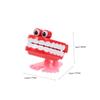 ERINGOGO 6pcs Halloween Wind-up Teeth with Eyes, Red and Yellow Clockwork Walking for Party Favors and Festival Playthings view 2
