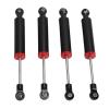Alomejor RC Because 100 Mm High Alloy Alloy Set for 1/10 RC Car, Stable Damping, 4pcs Oil for Lovers (Black) view 3
