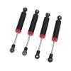 Alomejor RC Because 100 Mm High Alloy Alloy Set for 1/10 RC Car, Stable Damping, 4pcs Oil for Lovers (Black) view 4