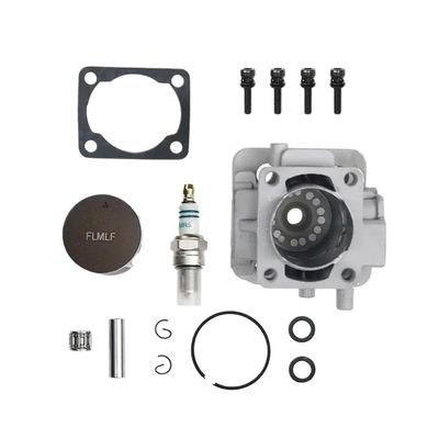 Cylinder and Piston Set 30.5CC Compatible with I ROFUN ROVAN 5ive T FG GoPed RCMK CEN DDT FID(w Competition Piston)