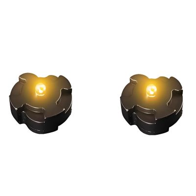AXIVON Magnetic Switch LED Units for Gundam Models Kits MG LED Unit Set for 00 MG GN-X Light Up Certain Models Hobby Accessories Easy to Operate 2PCS. (Yellow)