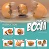 INQUADR 4 PCS Wind Up Surprise Eggs, Animal Hatching Surprise Egg Toy, Easters Latest Gift, Boom Easter Eggs That Pop Open to Walking Dinosaurs, Penguin, Duck, Capybara view 3