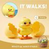INQUADR 4 PCS Wind Up Surprise Eggs, Animal Hatching Surprise Egg Toy, Easters Latest Gift, Boom Easter Eggs That Pop Open to Walking Dinosaurs, Penguin, Duck, Capybara view 4