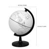 DEARMAMY Blank Globe for DIY Coloring 20cm Plastic Unfinished Geography Globe Model Dry Erase Educational Craft Tool for Interactive Learning and Family Activities view 2
