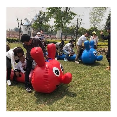 GMSDHCY 2pcs Field Day Teamwork Games, Teenager Adult Outdoor Activities Group Game Inflatable Dragon Boat, Easy to Carry Multiplayer Game Props(5 Seats/L-3.5M)