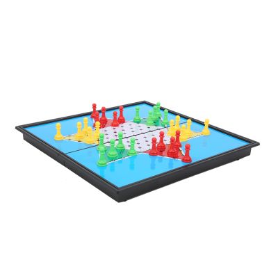 Chinese Checkers, Magnetic Travel Set with Foldable Storage, Board Game for Family Party and Travel