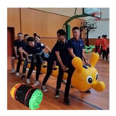 GMSDHCY Field Day Team Building Game Outdoor Activities Dragon Boat for Corporate Events Family Gatherings Teamwork Games(Yellow,5 Seats/L-3.5M)