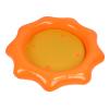 OVAQUIXI Inflatable Cup Table, Sturdy PVC Floating Drink Tray with Sunflower Design for Pool Party, Kids Adults Outdoor Water Activities view 1