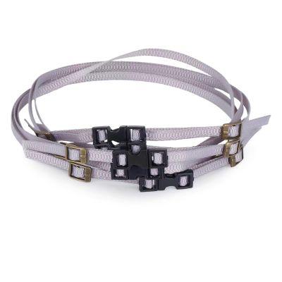 RC Repairs Models For TRX4M For SCX24 1/10 1/18 1/24 RC Crawler Accessories 5PCS 30CM Nylon Tie Down Ropes With Buckles Roof Rack(Gray)
